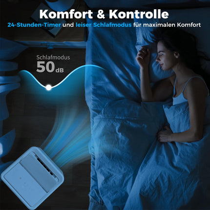 Portable Air Conditioner, 12,000 BTU, 5-in-1, 35㎡ Coverage
