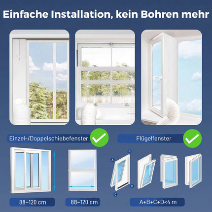 Portable Air Conditioner 12000 BTU, WiFi, 4-in-1 Mode