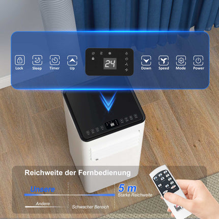 Portable Air Conditioner, 7,000 BTU, 3-in-1 System