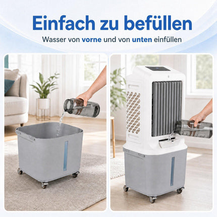 Portable Air Cooler with Remote, 25L Tank, 3 Speeds