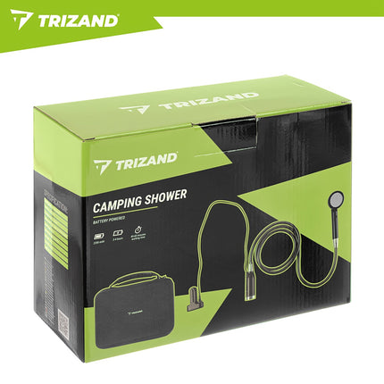 Portable Camping Shower, 2200mAh Battery, USB Charging