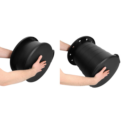 Portable Folding Travel Toilet, Compact Design