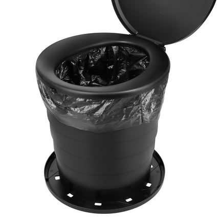 Portable Folding Travel Toilet, Compact Design