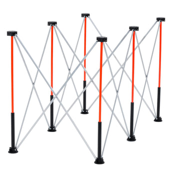 Portable Folding Workstand 1266 x 665 mm, 1135 kg, Carry Bag