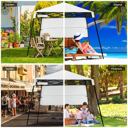 Portable Garden Pavilion Tent, UV Protection, 181x181x210cm