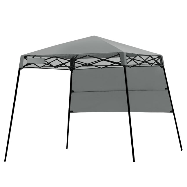 Portable Garden Pavilion Tent with Bag, 181x181x210cm, Grey