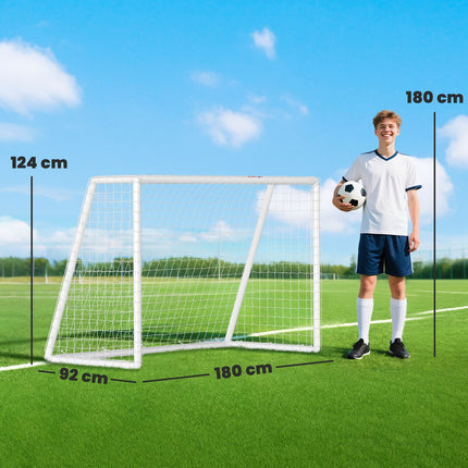 Portable Garden Soccer Goal – Weatherproof, Easy Setup, 180x92x124 cm