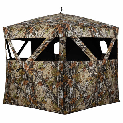 Portable Hunting Blind for 4 with Silent Windows
