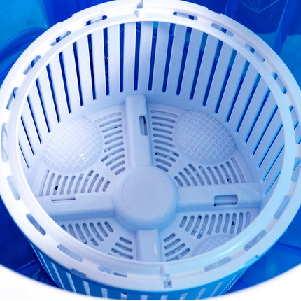 Portable Mini Washing Machine, 2.5kg Spin Dryer, Blue