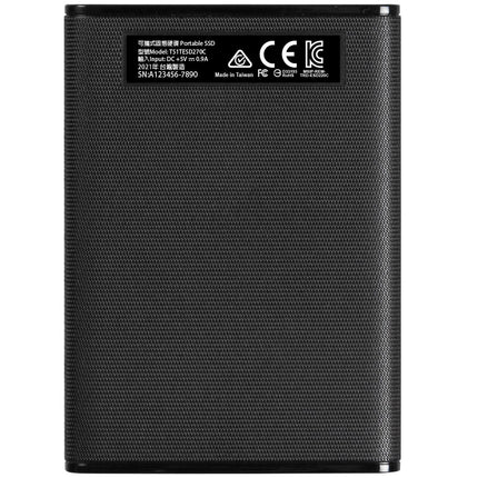 Portable SSD ESD270C USB-C 1TB (R520/W460) Black