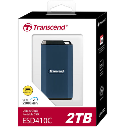 Portable SSD ESD410C USB-C 2TB 20Gbps (R2000/W2000 Mb/s) IPX5