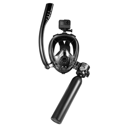Portable Scuba Tank Kit, 0.5L Air Cylinder with Mask