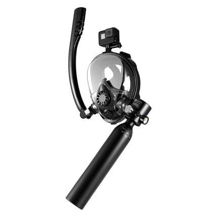 Portable Scuba Tank Kit, 0.5L Air Cylinder with Mask