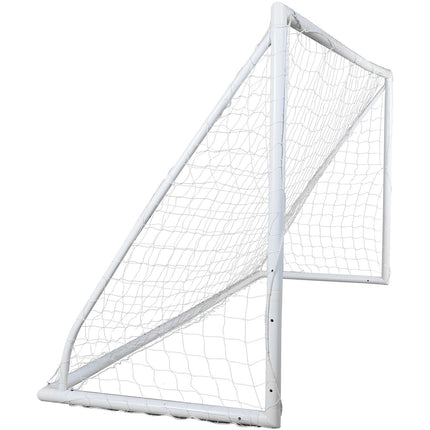 Portable Soccer Goal 12x6 ft, All-Weather, Carry Bag
