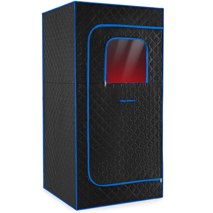 Portable Steam Sauna Box with Chair & Mat – Home Spa