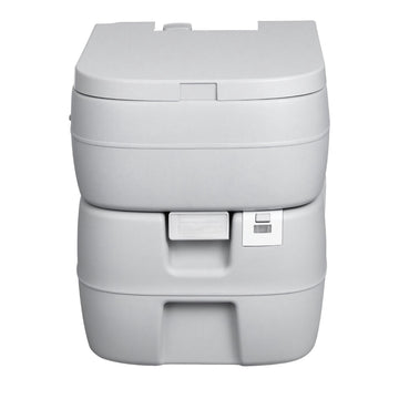 Portable Toilet, 30L Detachable Tank, 200 Flushes