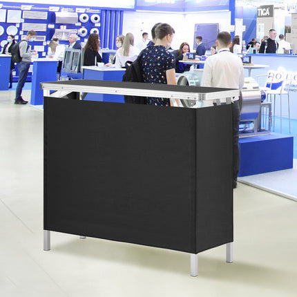 Portable Trade Show Counter, Foldable, Shelf, Carry Bag