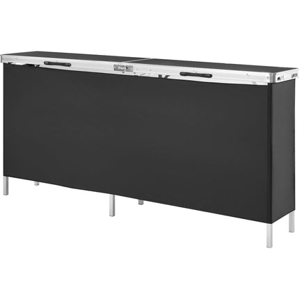 Portable Trade Show Podium Table, Foldable With Carry Bag