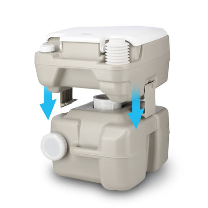 Portable Travel Toilet, 20L Capacity