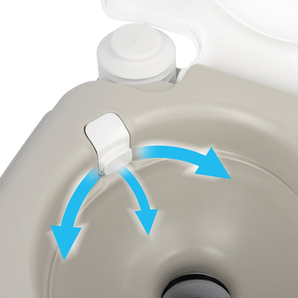 Portable Travel Toilet, 20L Capacity