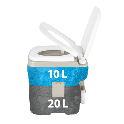Portable Travel Toilet, 20L Capacity