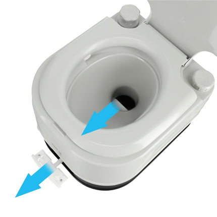 Portable Travel Toilet, 24L Capacity