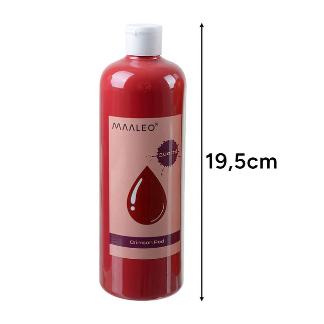 Poster Paint Set, 18 Colors, 500ml Each