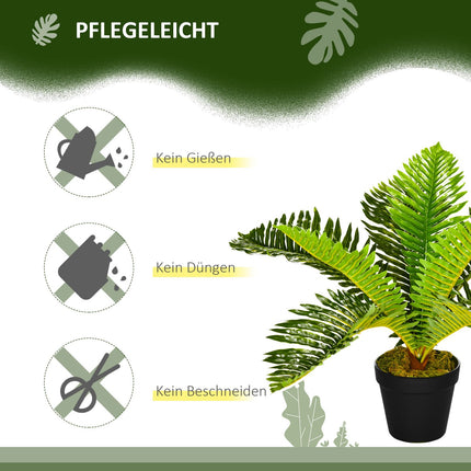 50 cm indoor pot plant - perfect for living room and bedroom
