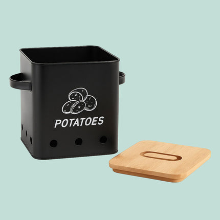 Potato Storage Boxes Set Of 3 – Ventilated, Light-Blocking