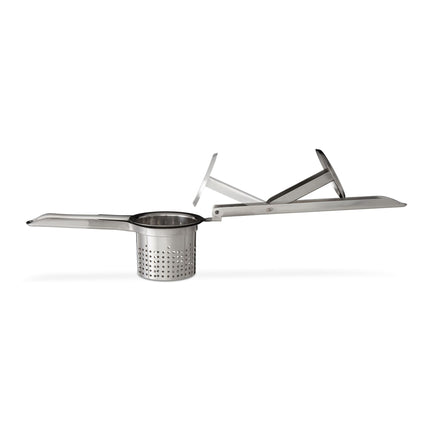 Potato and Spaetzle Press, Stainless Steel, Potato Masher, Potato Ricer, Silver