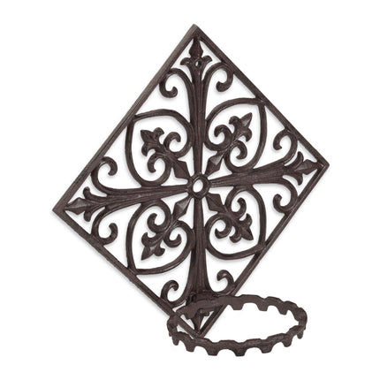 Pot holder wall cast iron
