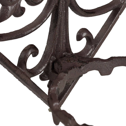 Pot holder wall cast iron