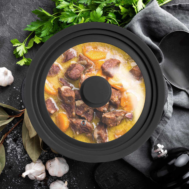 Pot lid 26-30 cm with silicone