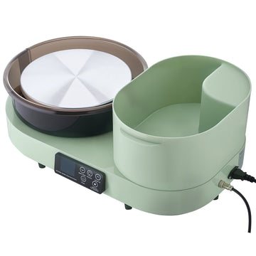Pottery Wheel, 11-Inch Turntable, 450W, Foot Pedal