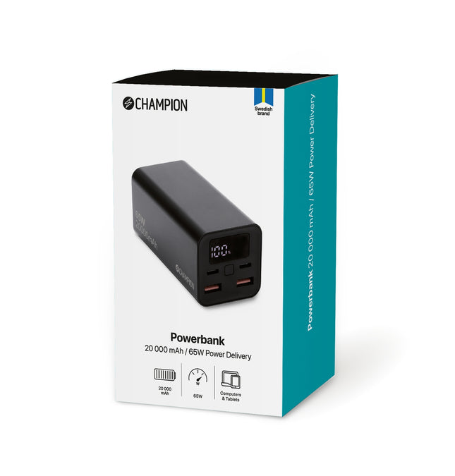Power Bank 20000 mAh 65W PD