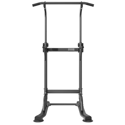 Power Tower Dip Station, 10-Level Adjustable, 330 lb Capacity