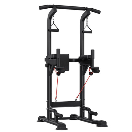 Power Tower Pull Up Bar And Dip Station, 150 kg, Adjustable