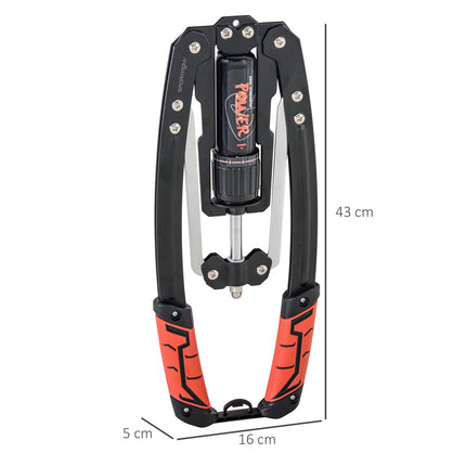 Adjustable Hydraulic Arm Trainer, 22-440 lbs Resistance