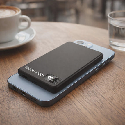 Powerbank 5000mAh, MagSafe Compatible, 20W PD, Black