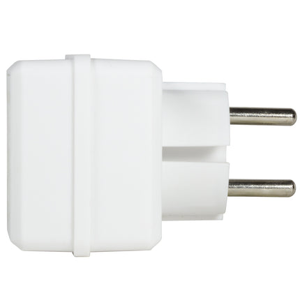 Power outlet with 4 Euro sockets White