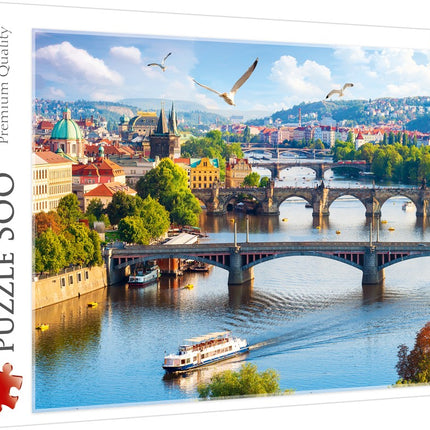 Prague 500-Piece Jigsaw Puzzle for Adults and Kids