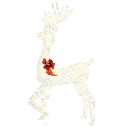 Pre-Lit Christmas Deer, 150 cm, 100 LEDs Indoor Outdoor