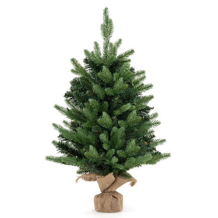 Pre-Lit Mini Christmas Tree 60cm, 35 Warm White LEDs