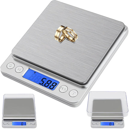 Precision Kitchen Scale 500g 0.01g LCD Display