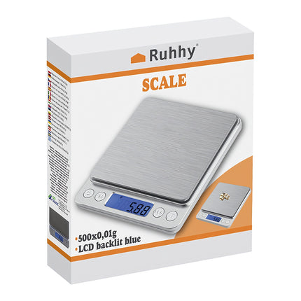 Precision Kitchen Scale 500g 0.01g LCD Display