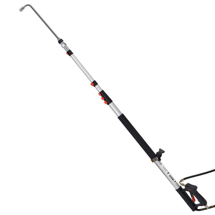 Pressure Washer Telescoping Wand, 25 Ft, 4000 PSI, 7 Nozzles