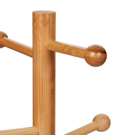 Pretzel stand bamboo