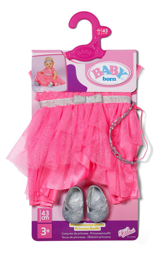 Princess Outfit for 43 cm Baby Born Dolls