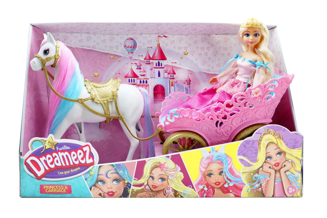 Princess Playset with Horse and Carriage for Kids