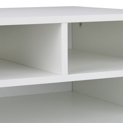 Printer Stand with 3 Storage Compartments